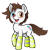 Size: 2000x2000 | Tagged: safe, artist:darkdoomer, derpibooru exclusive, oc, oc only, oc:anthon, earth pony, pony, 2020 community collab, derpibooru community collaboration, clothes, deer nose, heterochromia, high res, male, simple background, socks, solo, striped socks, transparent background