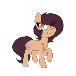 Size: 2000x2000 | Tagged: safe, artist:lockheart, oc, oc only, oc:lockie, earth pony, pony, 2020 community collab, derpibooru community collaboration, female, high res, simple background, solo, transparent background