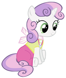 Size: 1500x1776 | Tagged: safe, edit, editor:crisx284, sweetie belle, pony, unicorn, g4, clothes, digimon, digimon adventure, female, filly, kari kamiya, simple background, sitting, solo, transparent background, whistle, whistle necklace