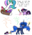 Size: 1029x1110 | Tagged: safe, artist:jargon scott, princess celestia, princess luna, twilight sparkle, alicorn, pony, unicorn, g4, burning, cute, dialogue, female, fireworks, magic, mare, pure unfiltered evil, some mares just want to watch the world burn, sparkler (firework), telekinesis, this will end in fire, this will end in tears and/or a journey to the moon, twiabetes, twibitch sparkle, twiggie