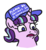 Size: 461x501 | Tagged: safe, artist:jargon scott, starlight glimmer, pony, unicorn, g4, communism, communism in the comments, confused, female, hat, please be patient i have autism, s5 starlight, solo, stalin glimmer