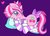 Size: 382x276 | Tagged: safe, artist:cherry days, oc, oc only, oc:cherry days, pony, unicorn, blushing, body pillow, bow, clothes, heart, horn, hug, one eye closed, pillow, pillow hug, socks, solo, striped socks, tail bow, unicorn oc, wink