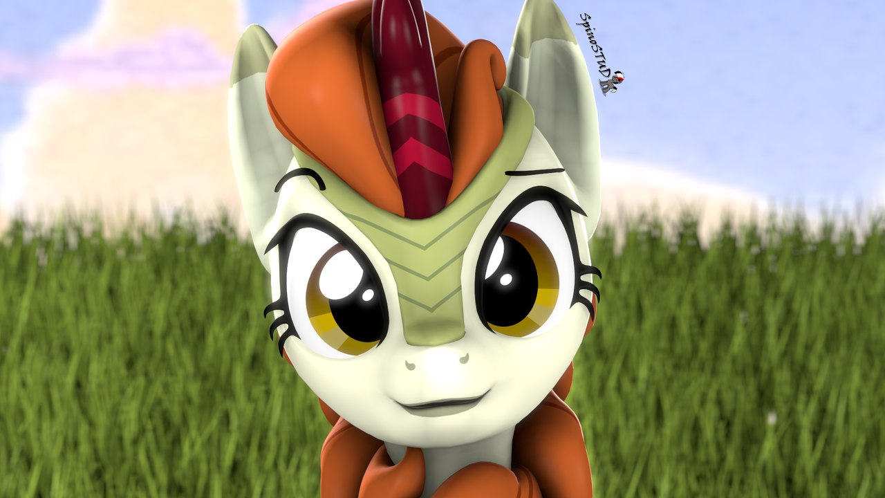 Autumn Blaze looking at you