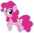Size: 1231x1186 | Tagged: safe, artist:missbramblemele, pinkie pie, earth pony, pony, g4, chibi, cute, diapinkes, female, mare, open mouth, simple background, solo, white background