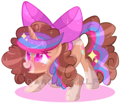 Size: 2599x2267 | Tagged: safe, artist:darkjillmlp123, oc, oc only, oc:sweet hearts, pony, unicorn, bow, female, hair bow, high res, mare, simple background, solo, transparent background
