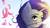 Size: 1192x670 | Tagged: safe, artist:maneingreen, rarity, pony, unicorn, g4, cheek fluff, ear fluff, female, flower petals, solo