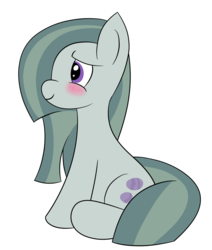 Size: 823x971 | Tagged: safe, artist:cosmicspark, marble pie, earth pony, pony, g4, blushing, cute, marblebetes