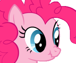 Size: 662x552 | Tagged: safe, artist:camtwo, pinkie pie, earth pony, pony, g4, animated, female, gif, mare, nose wrinkle, ponk, scrunchy face, simple background, solo, transparent background, vibrating
