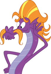 Size: 3000x4306 | Tagged: safe, artist:dashiesparkle, steven magnet, sea serpent, serpent, friendship is magic, g4, high res, male, simple background, solo, transparent background, vector