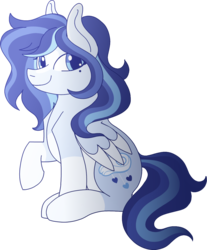 Size: 1037x1255 | Tagged: safe, artist:musical-medic, oc, oc only, oc:azure, pegasus, pony, female, mare, simple background, solo, transparent background