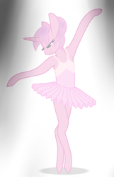 Size: 646x1004 | Tagged: safe, artist:missxxfofa123, oc, oc:tutu twinkletoes, pony, unicorn, ballerina, ballet, ballet dancing, clothes, dancing, horn, tutu, tututiful, unicorn oc