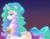 Size: 1300x1008 | Tagged: safe, artist:mylittlegodzilla, princess celestia, alicorn, pony, g4, bust, digital art, female, horn, horn jewelry, horn ring, jewelry, mare, portrait, sad, solo, wing jewelry