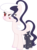 Size: 2028x2750 | Tagged: safe, artist:rerorir, oc, oc only, oc:isabell, earth pony, pony, clothes, female, high res, mare, simple background, socks, solo, transparent background