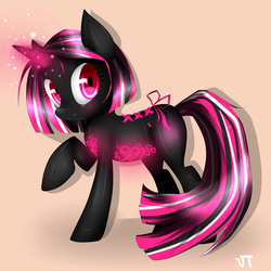 Size: 3000x3000 | Tagged: safe, artist:vardastouch, oc, oc only, oc:corinne corset, pony, unicorn, high res, solo