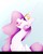 Size: 1013x1280 | Tagged: safe, alternate version, artist:koatei, princess celestia, alicorn, pony, g4, ahegao, bust, female, gradient background, mare, open mouth, pink-mane celestia, solo, tongue out