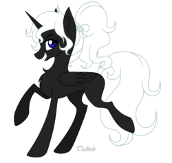 Size: 2116x2004 | Tagged: safe, oc, oc only, oc:jun aldrake, alicorn, pony, high res, solo
