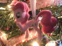 Size: 640x480 | Tagged: safe, pinkie pie, g4, christmas ornament, decoration, hearth's warming, irl, photo