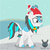 Size: 705x705 | Tagged: safe, artist:wheatley r.h., derpibooru exclusive, oc, oc only, oc:blizzard flare, kirin, bells, christmas, cloven hooves, cute, happy, hat, holiday, kirin oc, ocbetes, snow, snowfall, solo, vector, watermark