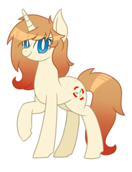 Size: 1000x1300 | Tagged: safe, artist:jagga-chan, oc, oc only, oc:kitkat, pony, unicorn, female, mare, simple background, solo, transparent background