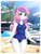 Size: 1083x1416 | Tagged: safe, artist:shinn3, sweetie belle, equestria girls, g4, clothes, cute, diasweetes, female, older, older sweetie belle, one-piece swimsuit, resort, solo, swimsuit