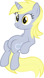 Size: 1920x3382 | Tagged: safe, edit, vector edit, derpy hooves, lyra heartstrings, pony, unicorn, ponyar fusion, g4, female, fusion, fusion:derpy hooves, lypy, mare, meme, recolor, simple background, sitting, sitting lyra, smiling, solo, transparent background, vector