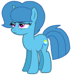 Size: 932x979 | Tagged: safe, artist:徐詩珮, spring rain, pony, unicorn, g4, base used, cute, simple background, spring rain is not amused, springbetes, transparent background, unamused