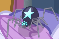 Size: 888x583 | Tagged: safe, screencap, pony, spider, star spider, g4, the last problem, cropped, solo focus