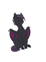 Size: 900x1200 | Tagged: safe, artist:echoarts, oc, oc only, bat pony, pony, 2020 community collab, derpibooru community collaboration, male, original character do not steal, simple background, solo, transparent background