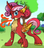 Size: 144x155 | Tagged: safe, artist:candyclumsy, artist:multi-commer, color edit, derpibooru exclusive, edit, apple bloom, ocellus, scootaloo, smolder, sweetie belle, yona, oc, changeling, dragon, earth pony, hybrid, original species, pegasus, pony, unicorn, yak, yakony, g4, 1000 hours in ms paint, colored, cutie mark crusaders, fire breathing, fusion, merge, picture for breezies