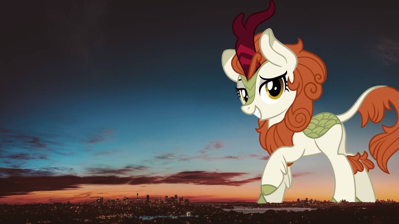 2215669 Safe Artist Jhayarr23 Artist Thegiantponyfan Autumn Blaze