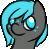 Size: 49x49 | Tagged: safe, artist:mondlichtkatze, oc, oc only, oc:blue, earth pony, pony, animated, base used, blinking, earth pony oc, female, freckles, gif, mare, open mouth, pixel art, smiling, solo