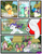 Size: 3500x4500 | Tagged: dead source, safe, artist:becauseimpink, apple bloom, bon bon, dj pon-3, lyra heartstrings, rarity, scootaloo, sweetie belle, sweetie drops, vinyl scratch, earth pony, pony, unicorn, comic:transition, g4, applebuck, colt, comic, cutie mark crusaders, dialogue, elusive, eyes closed, guyra, male, on back, raised hoof, record scrape, rule 63, running, scooteroll, silver bell, stallion, transgender, tripping