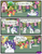 Size: 3500x4500 | Tagged: dead source, safe, artist:becauseimpink, apple bloom, rarity, scootaloo, sweetie belle, earth pony, pegasus, pony, unicorn, comic:transition, g4, applebuck, colt, comic, cutie mark crusaders, dialogue, elusive, male, on back, ponyville, rule 63, running, scooteroll, silver bell, stallion, transgender