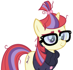 Size: 1894x1799 | Tagged: safe, artist:sketchmcreations, moondancer, pony, unicorn, g4, the ending of the end, clothes, female, glasses, mare, simple background, solo, sweater, transparent background, vector