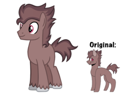 Size: 4500x3375 | Tagged: safe, artist:avatarmicheru, oc, oc only, oc:steam, earth pony, pony, high res, male, simple background, solo, stallion, transparent background