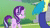 Size: 1280x720 | Tagged: safe, screencap, discord, spike, starlight glimmer, pony, unicorn, a matter of principals, g4, angry, animated, charging, glowing horn, horn, magic, sound, warning, webm