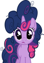 Size: 1484x2100 | Tagged: safe, artist:phucknuckl, twilight sparkle, pony, unicorn, friendship is magic, g4, female, looking at you, messy mane, simple background, solo, transparent background, twilight poofle, unicorn twilight, vector