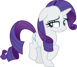 Size: 1711x1509 | Tagged: safe, artist:phucknuckl, rarity, pony, unicorn, g4, the end in friend, female, floppy ears, sad, simple background, solo, transparent background, vector