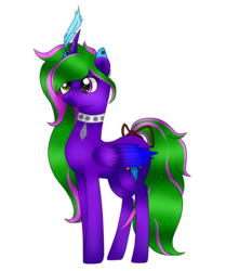Size: 2433x2913 | Tagged: safe, artist:cindystarlight, oc, oc only, oc:klarode aquamarin, alicorn, pony, female, high res, mare, simple background, solo, transparent background