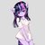 Size: 2048x2048 | Tagged: safe, artist:moh_mlp2, twilight sparkle, anthro, g4, :o, blushing, bottomless, clothes, cute, female, high res, looking at you, open mouth, partial nudity, schrödinger's pantsu, solo, twiabetes
