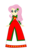 Size: 550x930 | Tagged: safe, artist:cartoonmasterv3, fluttershy, human, equestria girls, g4, christmas, clothes, female, holiday, humanized, long skirt, simple background, skirt, solo, transparent background, vector