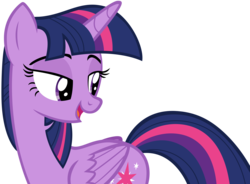 Size: 6729x4942 | Tagged: safe, artist:andoanimalia, twilight sparkle, alicorn, pony, castle sweet castle, g4, absurd resolution, female, folded wings, mare, open mouth, simple background, solo, transparent background, twilight sparkle (alicorn), vector, wings