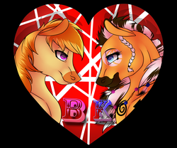 Size: 6000x5000 | Tagged: safe, oc, oc only, pony, absurd resolution, commission, hearts and hooves day, holiday, pony oc, valentine's day
