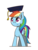 Size: 1350x1800 | Tagged: safe, artist:flutterluv, rainbow dash, pegasus, pony, g4, cute, dashabetes, female, graduation cap, hat, mare, simple background, smiling, transparent background