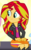 Size: 552x898 | Tagged: safe, screencap, rainbow dash, sunset shimmer, equestria girls, g4, my little pony equestria girls: rainbow rocks, cropped, cute, female, shimmerbetes