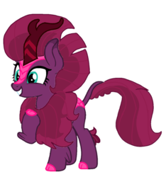 Size: 1013x1080 | Tagged: safe, artist:徐詩珮, fizzlepop berrytwist, tempest shadow, kirin, g4, my little pony: the movie, sounds of silence, kirin tempest shadow, kirin-ified, simple background, solo, species swap, transparent background