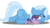 Size: 3280x1820 | Tagged: safe, artist:alexbroanimator, trixie, twilight sparkle, alicorn, pony, unicorn, g4, derp, dizzy, female, lying on top of someone, macro, mare, prone, show accurate, simple background, size difference, transparent background, twilight sparkle (alicorn)