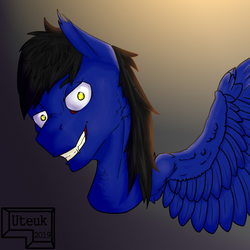 Size: 900x900 | Tagged: safe, artist:uteuk, oc, oc only, pegasus, pony, male, simple background, solo