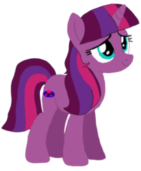 Size: 837x1014 | Tagged: safe, artist:徐詩珮, oc, oc:eany sparkle, pony, unicorn, base used, magical lesbian spawn, next generation, offspring, parent:tempest shadow, parent:twilight sparkle, parents:tempestlight, simple background, transparent background