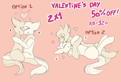 Size: 1500x1011 | Tagged: safe, artist:kianara, pony, auction, commission, kianara, kissing, love, valentine's day, your character here